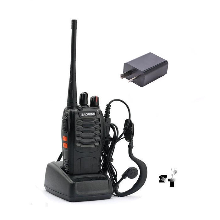 Handie Baofeng BF-888S Uhf Recargable Con Fuente